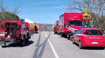 MALTEMPO CAMPOBASSO, CONTINUANO OPERAZIONI VIGILI DEL FUOCO PER RICERCHE DISPERSO NEL TRIGNO