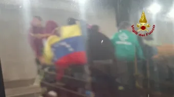 VENEZUELA, LA MISSIONE DEI VIGILI DEL FUOCO ITALIANI