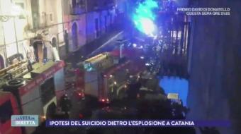  Esplosione Catania, intervista del responsabile CoEm Luca Cari a La vita in Diretta Rai 1