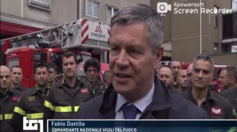 Francia - Incendio della cattedrale di Notre Dame