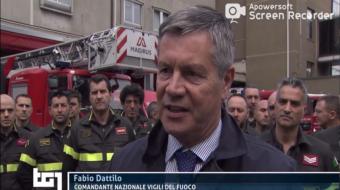 Francia - Incendio della cattedrale di Notre Dame