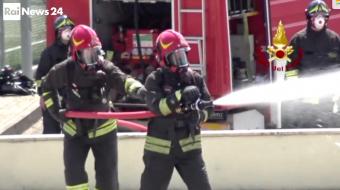 servizio di RAINEWS24 sulle scuole di formazione operativa dei VVF