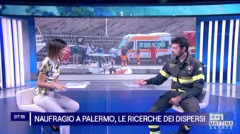 TG1 MATTINA ESTATE – NAUFRAGIO YACHT A PALERMO