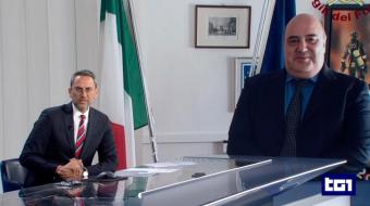 TG1 – CERIMONIA INSEDIAMENTO NUOVO CAPO DEL CORPO NAZIONALE VIGILI DEL FUOCO MANNINO 		