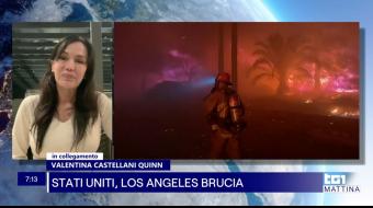 TG UNOMATTINA – EMERGENZA INCENDI A LOS ANGELES