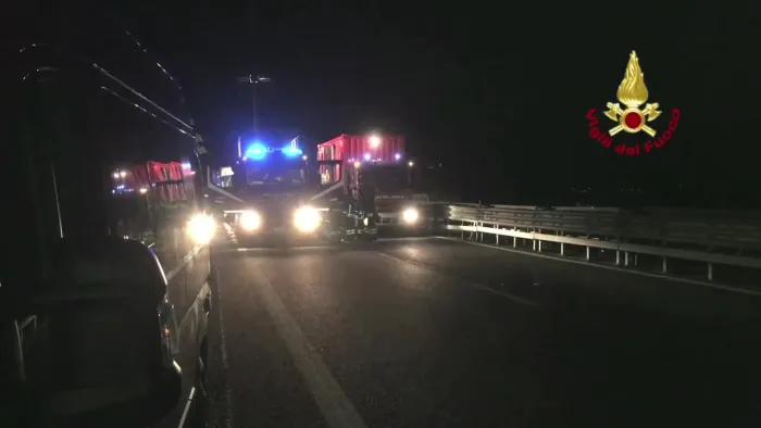 TRIESTE INCIDENTE STRADALE AUTOCISTERNA