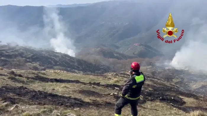 INCENDIO BOSCHIVO GUARDIABELLA: BONIFICHE IN COR