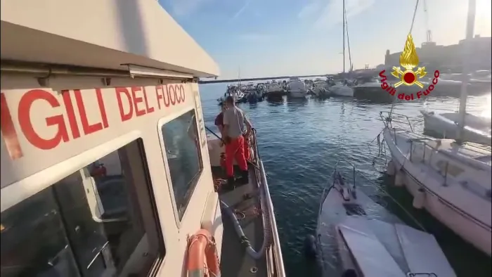 RECUPERO DI UN’IMBARCAZIONE IN VIA DI AFFONDAMENTO