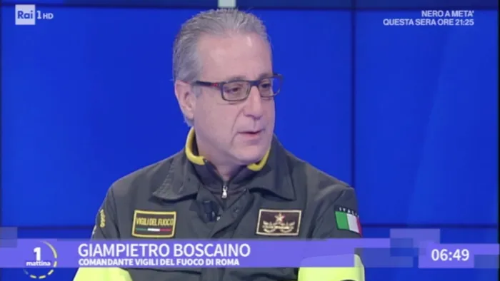 Comandante di Roma Ing. GIAMPIETRO BOSCAINO