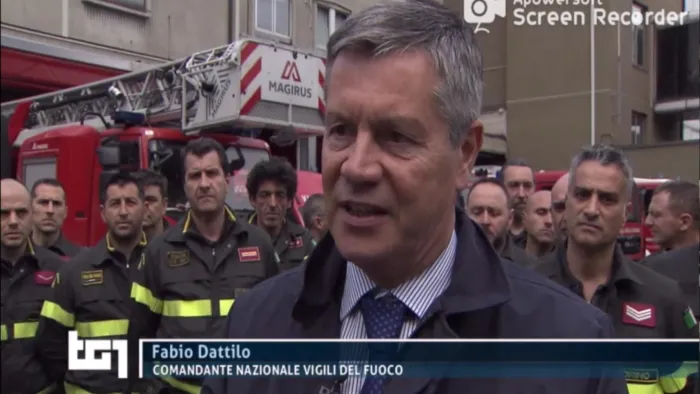 Francia - Incendio della cattedrale di Notre Dame