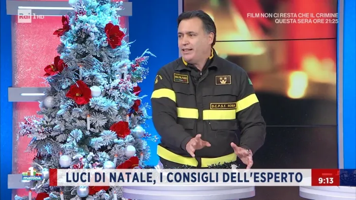 SICUREZZA ADDOBBI E LUCI NATALIZIE