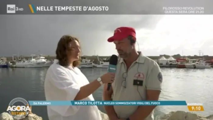 AGORÀ ESTATE – NAUFRAGIO YACHT A PALERMO