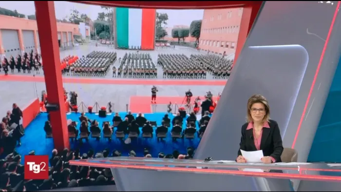 TG2 – CERIMONIA INSEDIAMENTO NUOVO CAPO DEL CORPO NAZIONALE VIGILI DEL FUOCO MANNINO 	