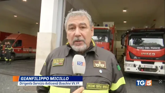 Dottor Gianfilippo Micillo Dirigente servizio Antincendio Boschivo