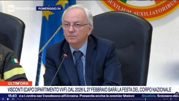RAINEWS 24 - ANNIVERSARIO FONDAZIONE CORPO NAZIONALE 