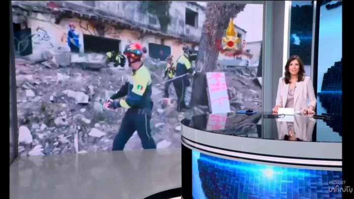 Il servizio di Studio Aperto