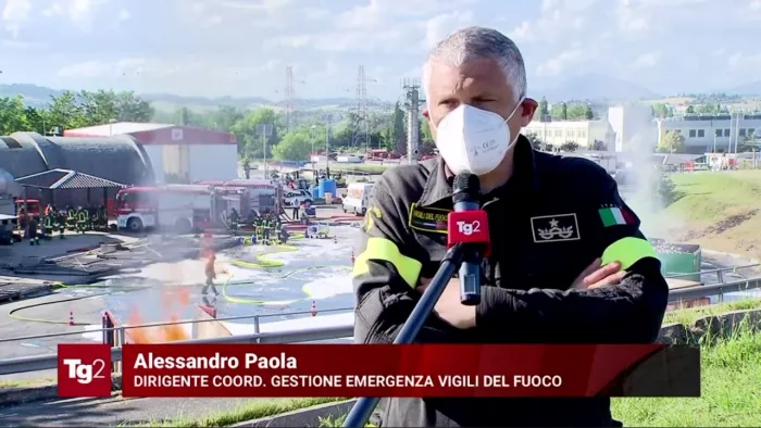 Esercitazione nazionale SFO 2021 al TG2