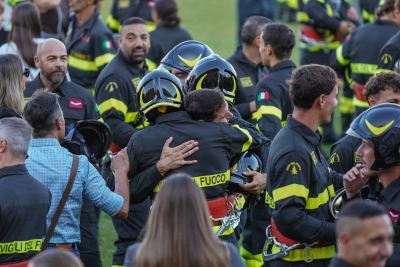 VIGILI DEL FUOCO, GIURANO FEDELTÀ ALLA REPUBBLICA GLI ALLIEVI DEL 103° CORSO